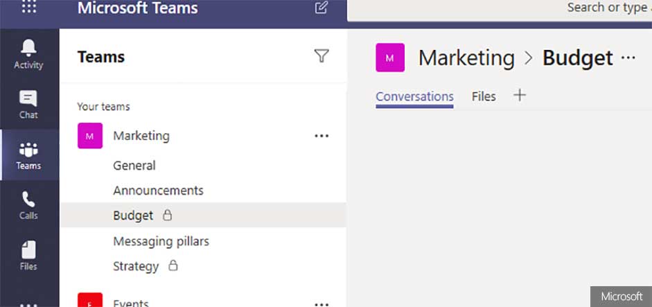 How private channels in Microsoft Teams can help your business