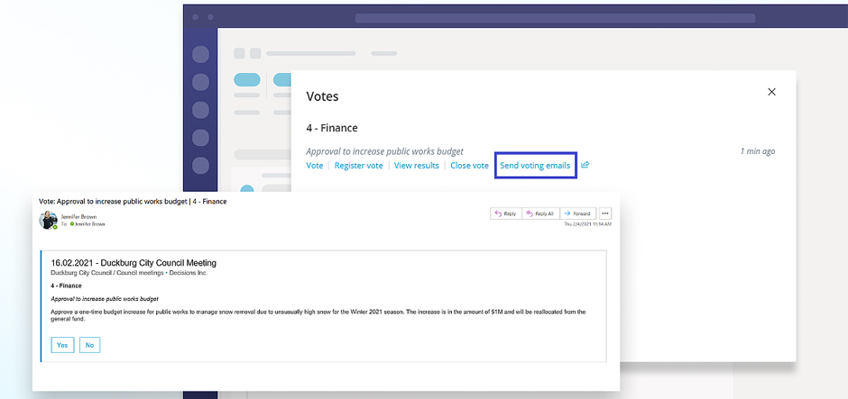Decisions expands secure voting in Microsoft Teams