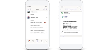 NHS uses Microsoft Teams to speed up Covid-19 testing process
