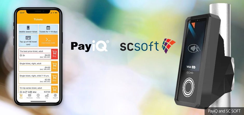 PayiQ and SC Soft partner for smart payments in public transport