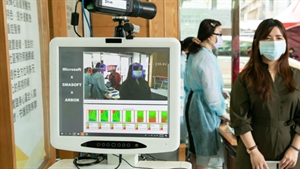 Taiwan hospital deploys Covid-19 detection device with Microsoft AI