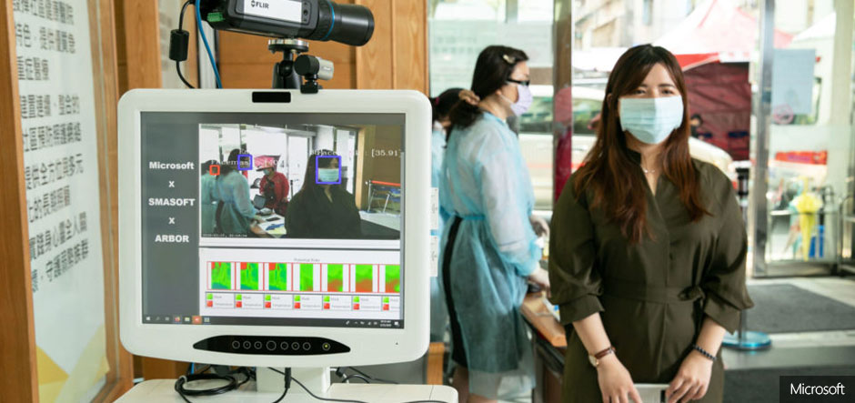 Taiwan hospital deploys Covid-19 detection device with Microsoft AI