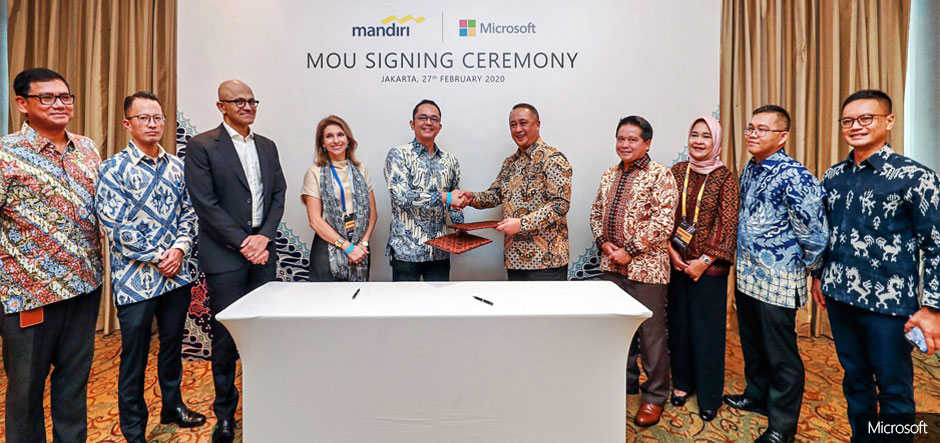 Bank Mandiri adopts Microsoft cloud and AI