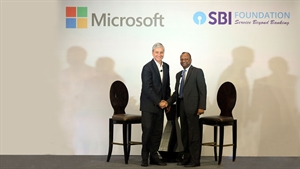 Microsoft and SBI Foundation create Indian accessibility programme