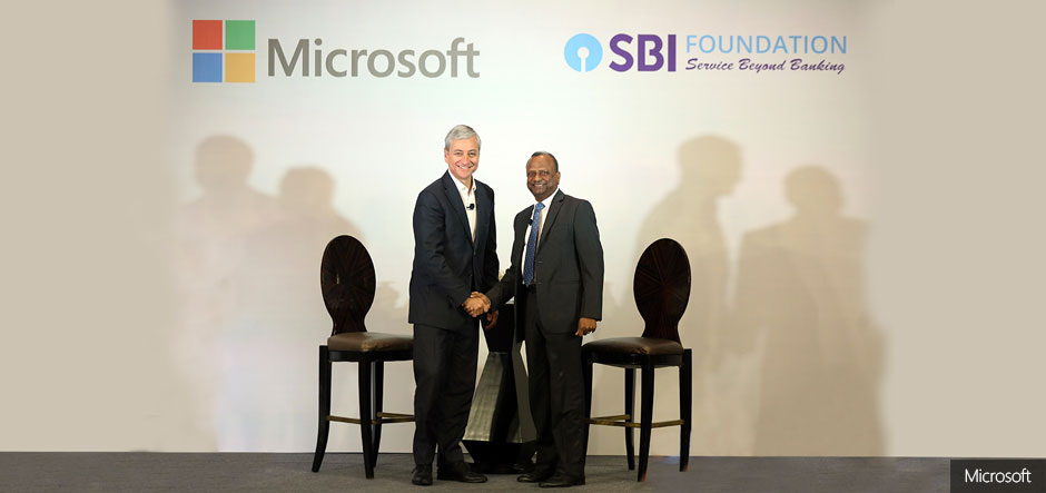 Microsoft and SBI Foundation create Indian accessibility programme