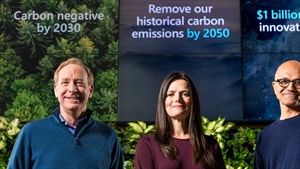 Microsoft pledges to be carbon negative by 2030