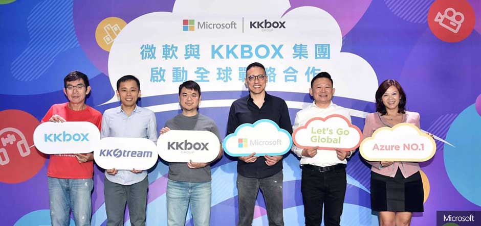 KKBOX chooses Microsoft Azure for streaming services