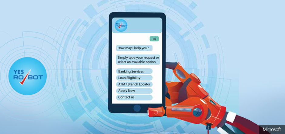 Yes Bank creates ‘Yes Robot’ using Microsoft Cognitive Services