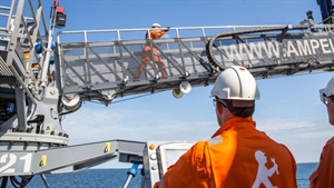 OrangeNXT and Ampelmann help offshore workers walk across the sea