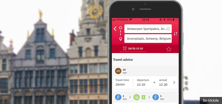 Be-Mobile uses Microsoft Azure to build route planner for Antwerp