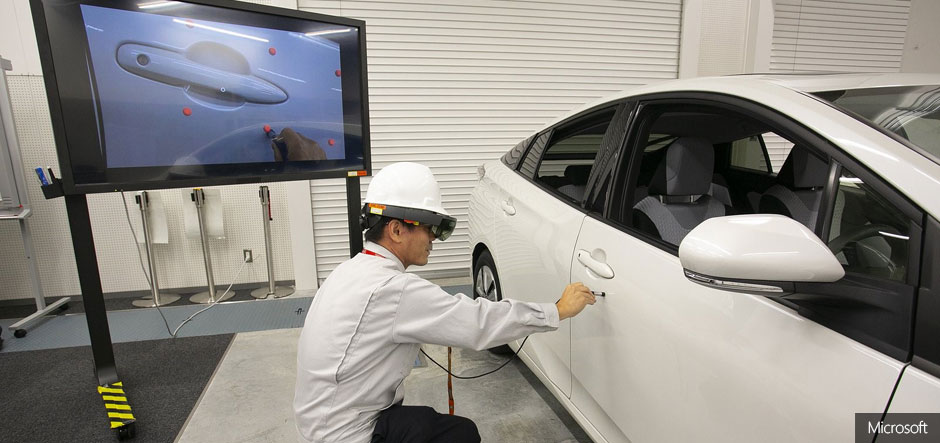 Toyota improves operations with Microsoft HoloLens