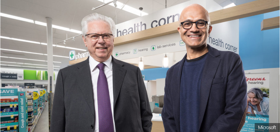 Microsoft joins forces with Walgreens Boots Alliance to transform healthcare