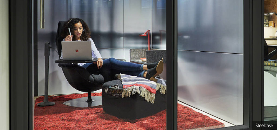Steelcase chooses Microsoft to help design high-tech offices