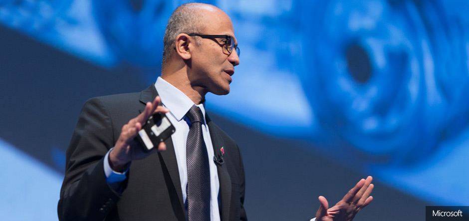 Future Decoded: Satya Nadella outlines need for ‘tech intensity’