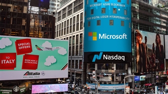 Nasdaq partners with Microsoft to implement blockchain technology