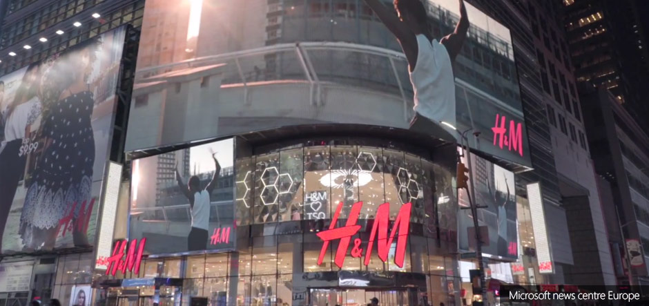 H&M installs Azure-powered ‘magic mirror’ at flagship store