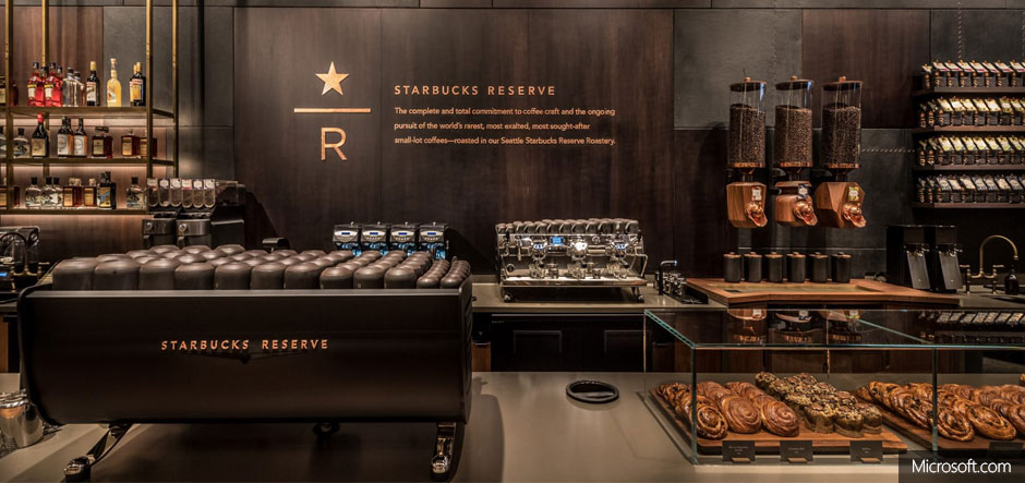 Starbucks partners with Microsoft to deliver a seamless customer experience