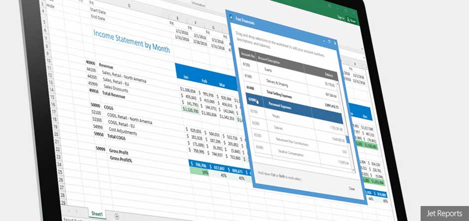 Jet Reports to release tool for Dynamics 365 Business Central