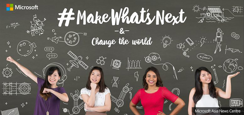 Microsoft launches #MakeWhatsNext for International Women’s Day