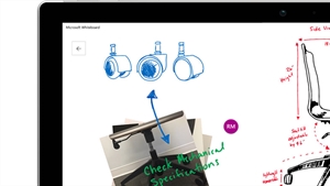 Microsoft previews new collaborative whiteboard app