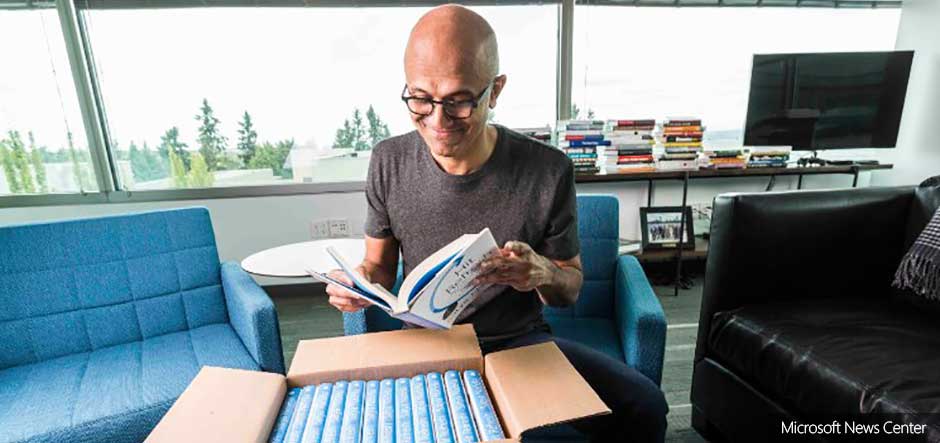 Satya Nadella tells how Microsoft has ‘rediscovered its soul’ in new book