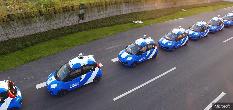 Microsoft and Baidu partner to support autonomous vehicle growth