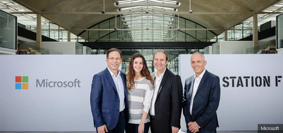 Microsoft backs AI start-ups with Station F partnership