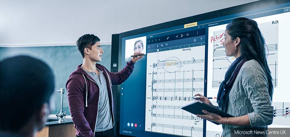 Microsoft reports huge demand for Surface Hub in the UK