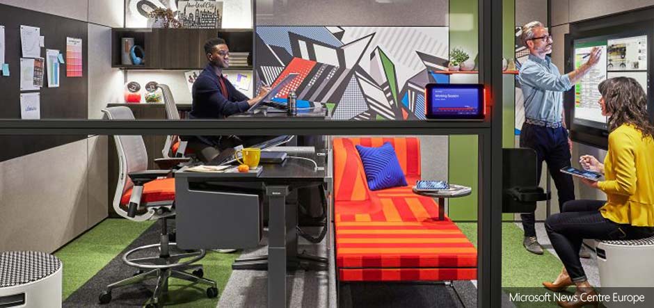 Microsoft and Steelcase combine to unlock creativity at work