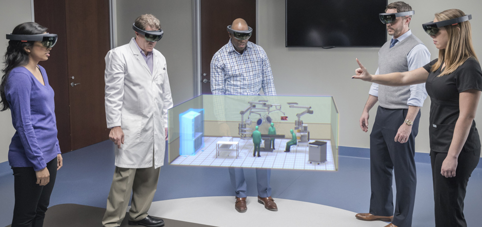 Stryker enhances operating room design with Microsoft HoloLens