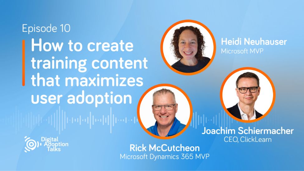ClickLearn highlights user adoption strategies in new episode of podcast