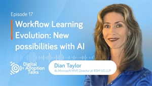 New episode of ClickLearn podcast focuses on how AI can help accelerate digital adoption