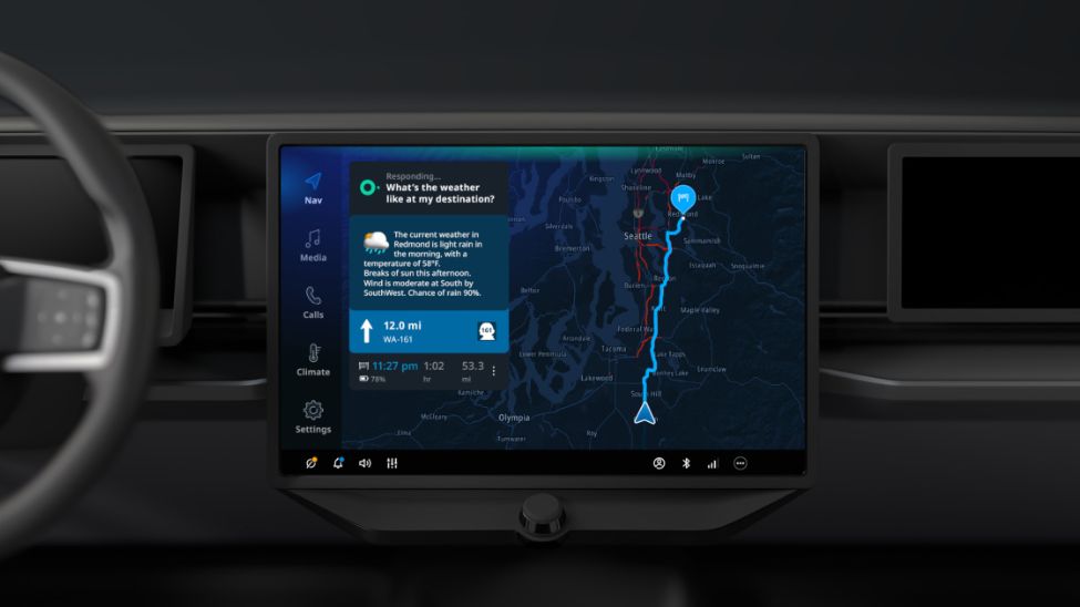 TomTom develops AI-powered voice assistant for vehicles in partnership with Microsoft