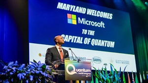 Microsoft to open new quantum research centre at the University of Marland
