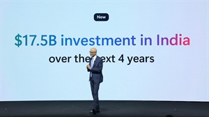 Microsoft commits $17.5bn towards India’s AI and cloud transformation