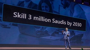 Microsoft to equip three million people in Saudi Arabia with AI skills by 2030
