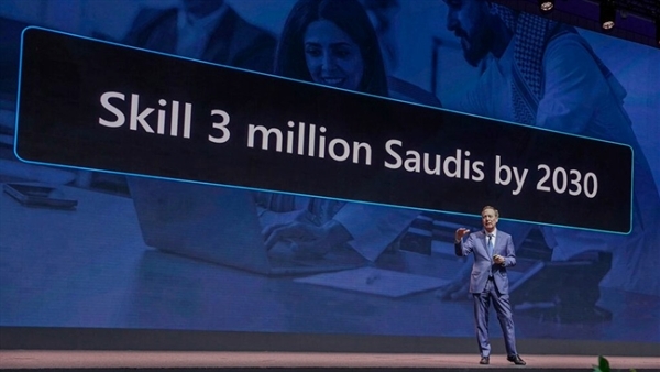 Microsoft to equip three million people in Saudi Arabia with AI skills by 2030
