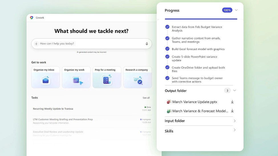 Microsoft Copilot Cowork is now available in Frontier