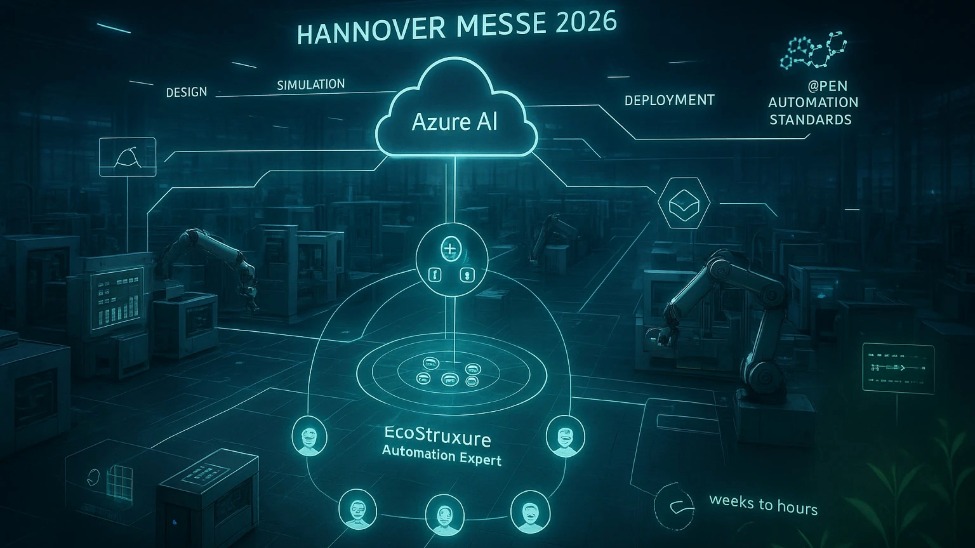 Hannover Messe 2026: Schneider Electric unveils agentic manufacturing capabilities powered by Microsoft Azure AI