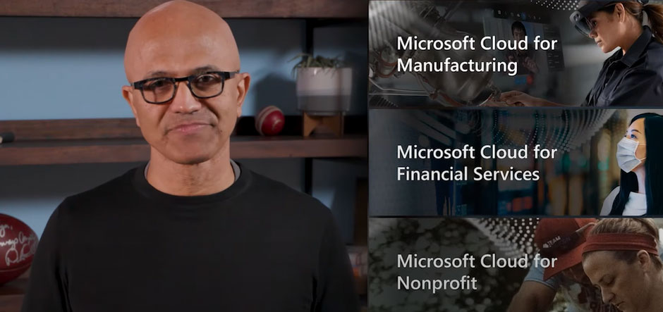 Microsoft Announces New Industry-Specific Cloud Offerings For Financial  Services, Manufacturing, And Nonprofits