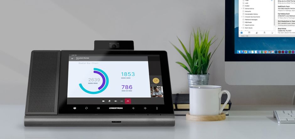 Crestron launches Flex Phones for Microsoft Teams Display