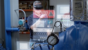 A virtual helping hand from Microsoft HoloLens