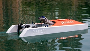 Robot boat uses AI to prevent rubbish floating into the ocean