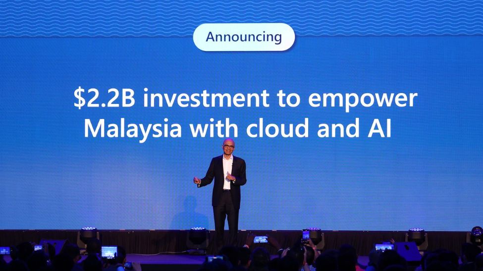 Satya Nadella 透露对马来西亚云和人工智能服务投资 22 亿美元